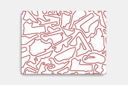 Endurance Track Canvas - Red - White 