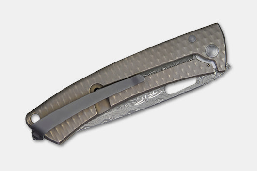 Lion Steel Limited-Edition Damascus TiSpine Aculus