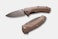 Black DLC Stonewash Blade, Brown G10 Handle  (+$10)