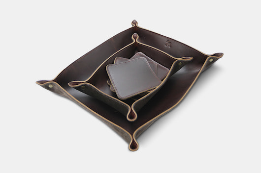 LM Products Hominy Tray & Coasters