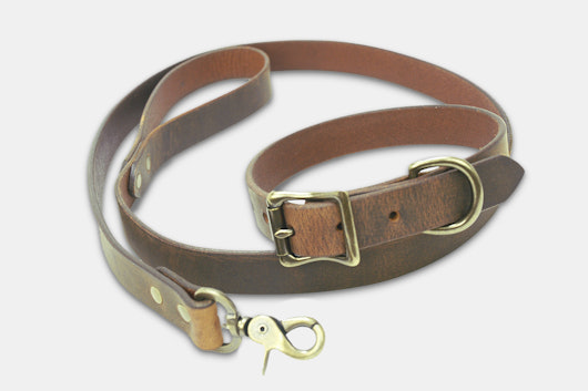 LM Products Huckleberry Dog Collar & Leash