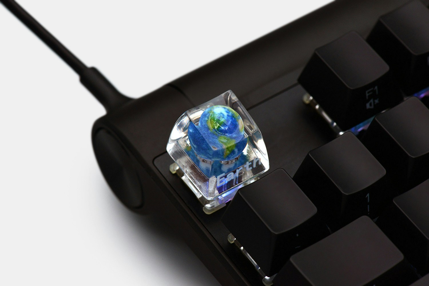 LOBUCap Solar System Resin Artisan Keycaps