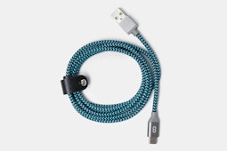 Braid USB C – Black/Turquoise – 12656
