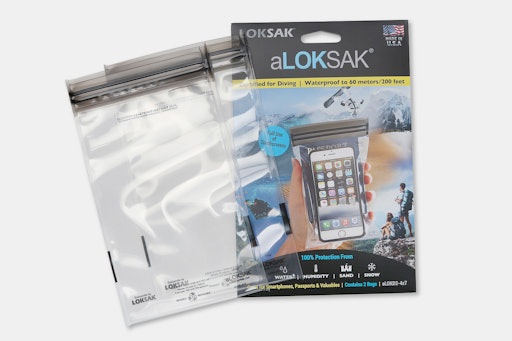 aLOKSAK Waterproof Phone & Tablet Bags (4-Pack)