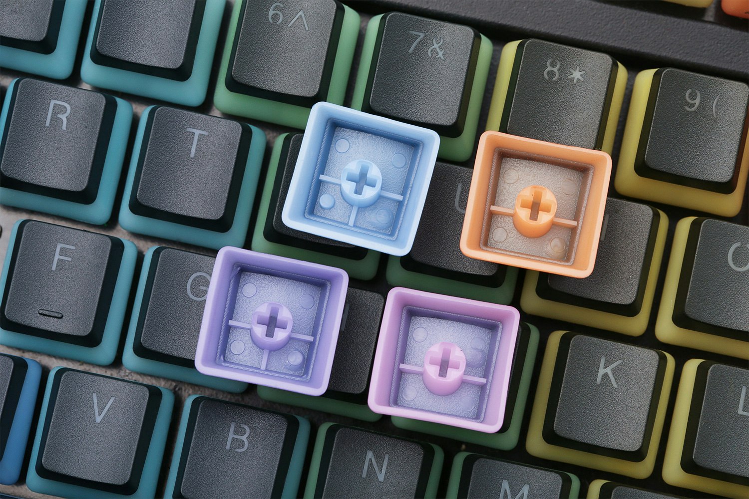 LOOP PBT Doubleshot Pudding Keycap Set (110 Keys)