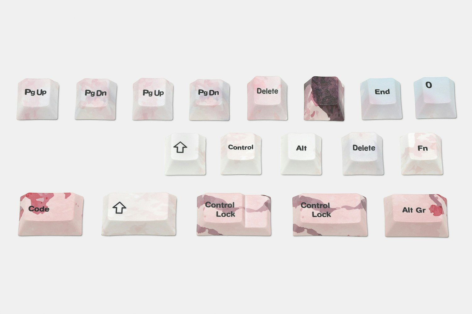 LOOP Rain of Flowers Dye-Subbed PBT Keycap Set
