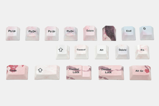 LOOP Rain of Flowers Dye-Subbed PBT Keycap Set