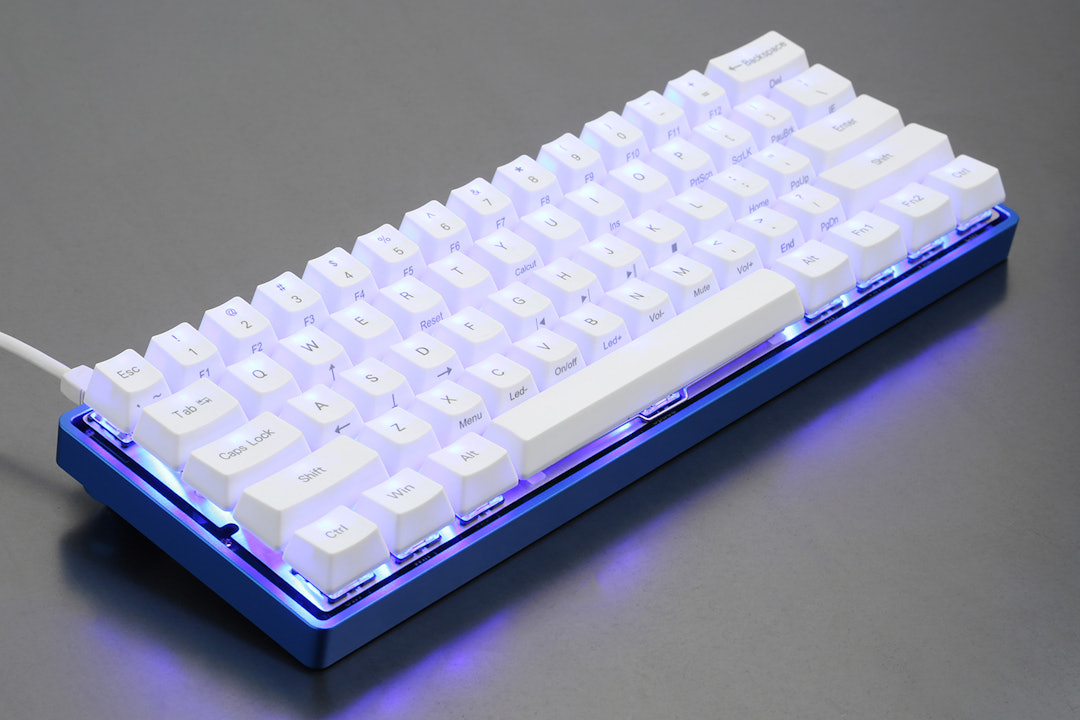 60% Keyboard Low-Profile Aluminum Case