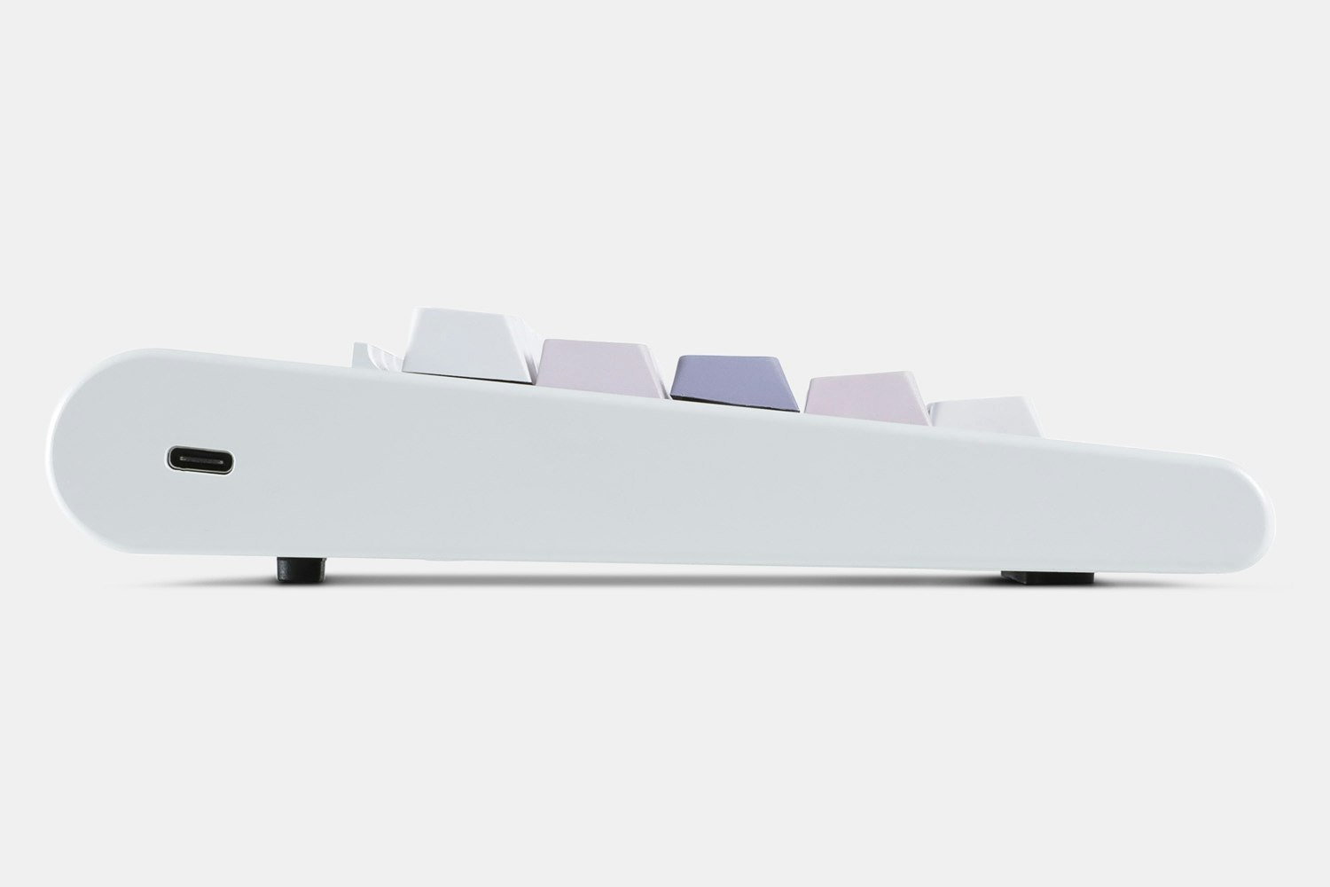 LUGOO Dye-Subbed PBT Memphis Keycap Set