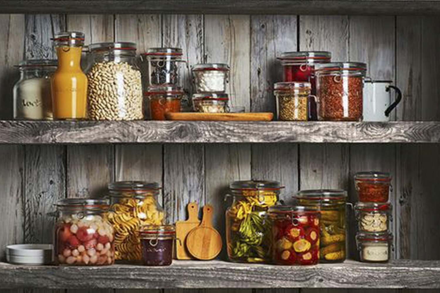 Luigi Bormioli LockEat Jar Sets (Set of 3) Tools Kitchen Tools Drop