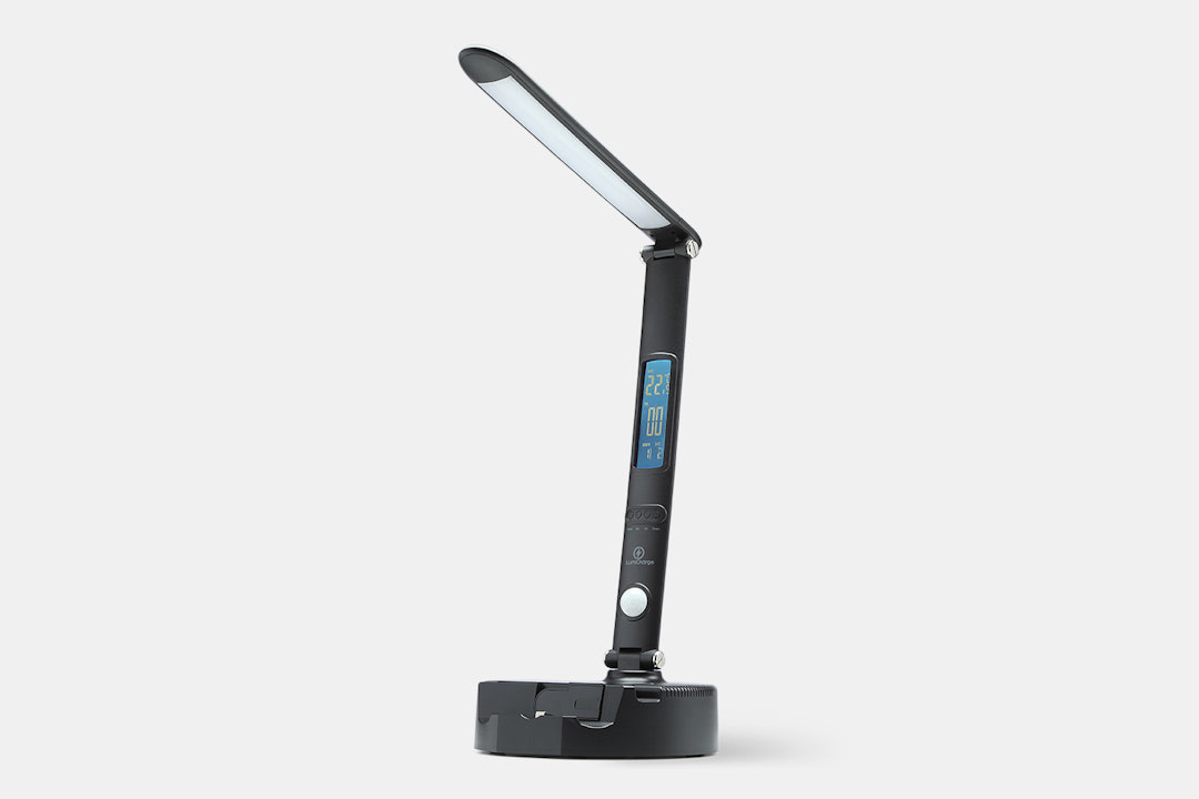Lumicharge III LED Desk Lamp With Wireless Charger