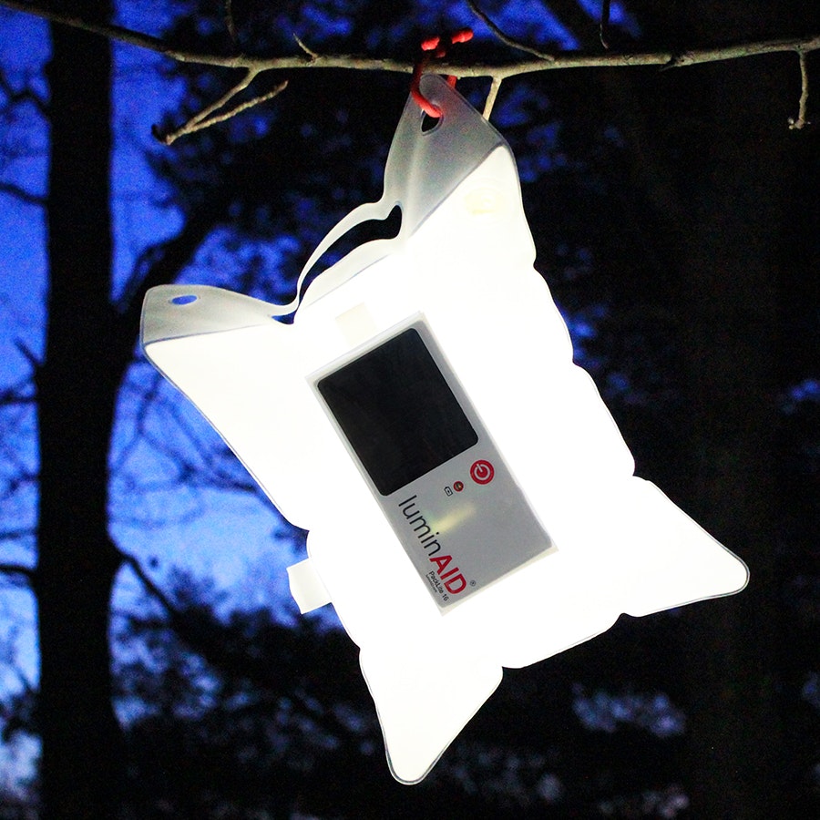 LuminAID Spectra Color-Changing Inflatable Solar Lantern