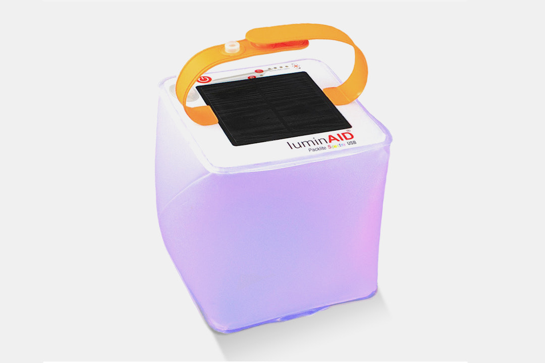LuminAID USB Spectra Solar Lights (2-Pack)