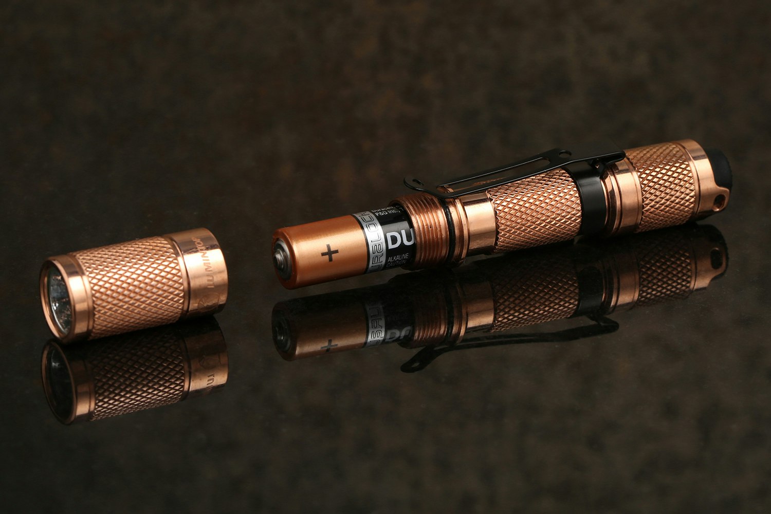 Lumintop Tool Copper AAA Flashlight Price & Reviews Massdrop