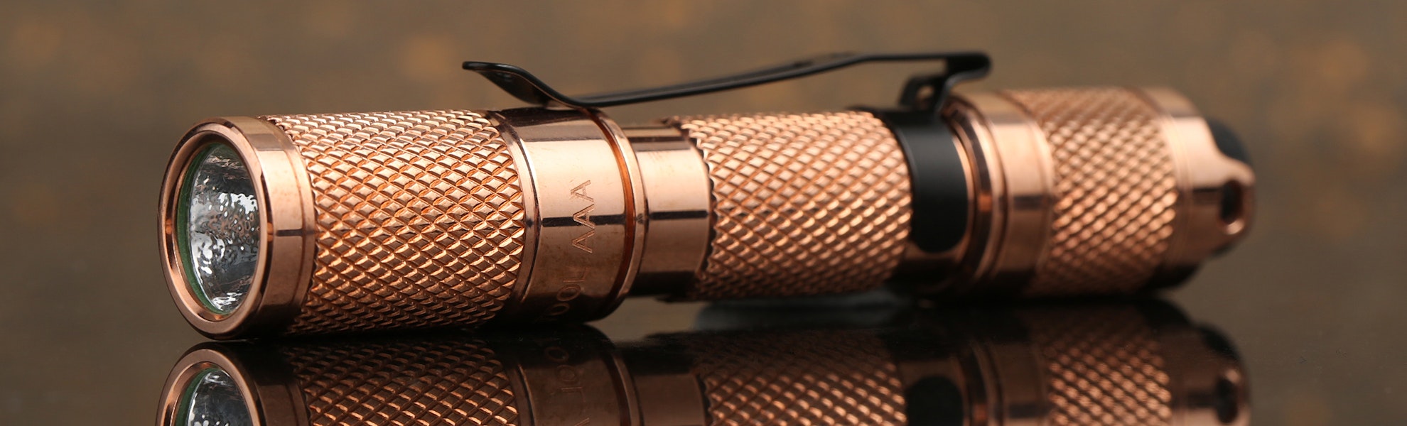 Lumintop Tool Copper AAA Flashlight Price & Reviews Massdrop
