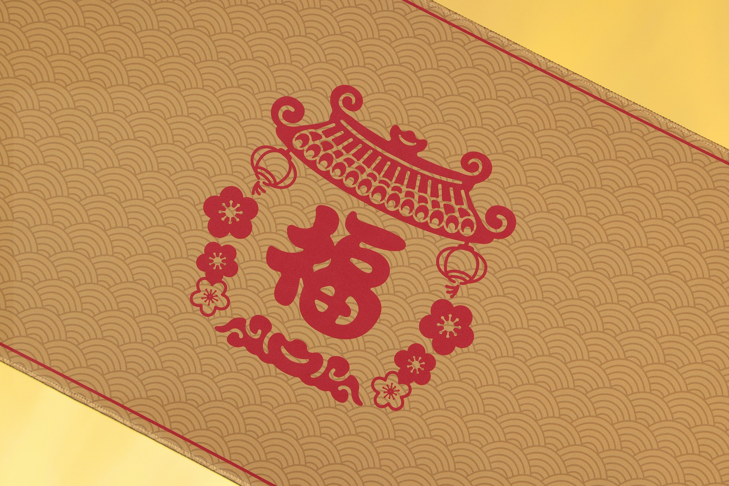 Drop + Boba.Types Lunar New Year Desk Mat