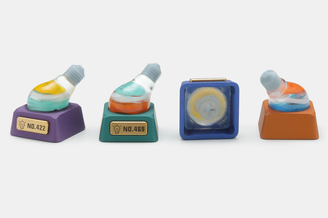 M.7 Bulb Aluminum Artisan Keycap