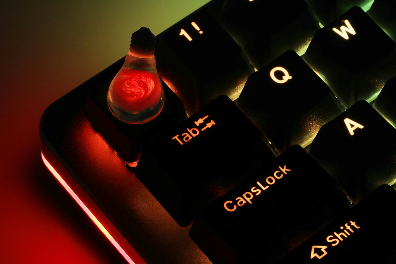 M.7 Bulb Aluminum Artisan Keycap