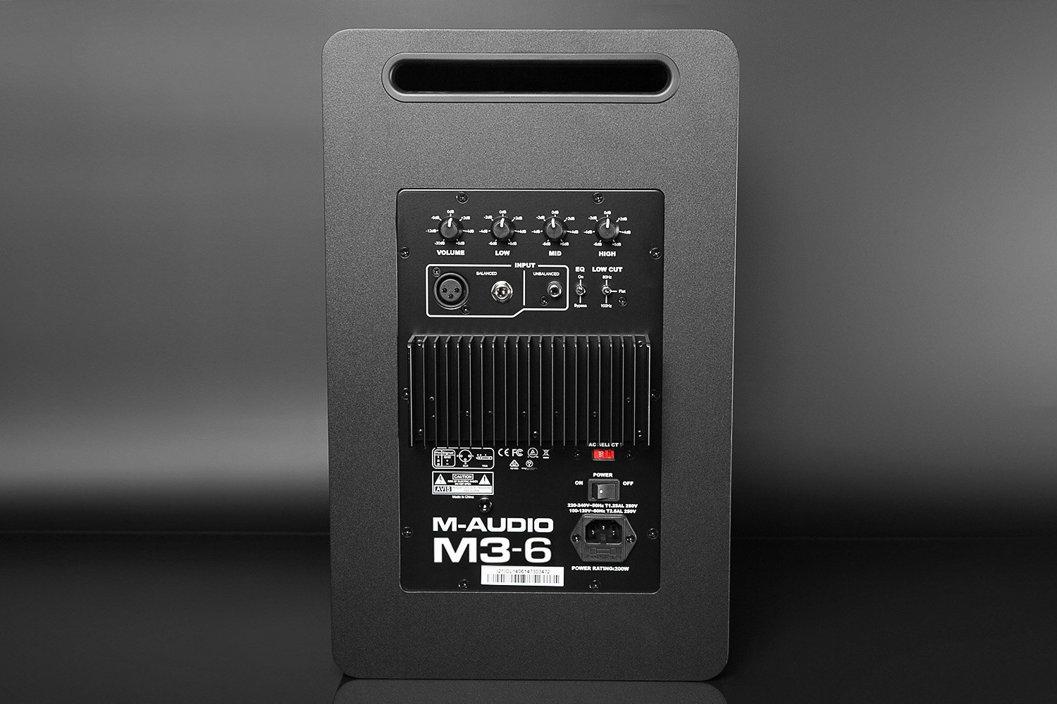 M-Audio M3-6 and M3-8 Three-Way Studio Monitor