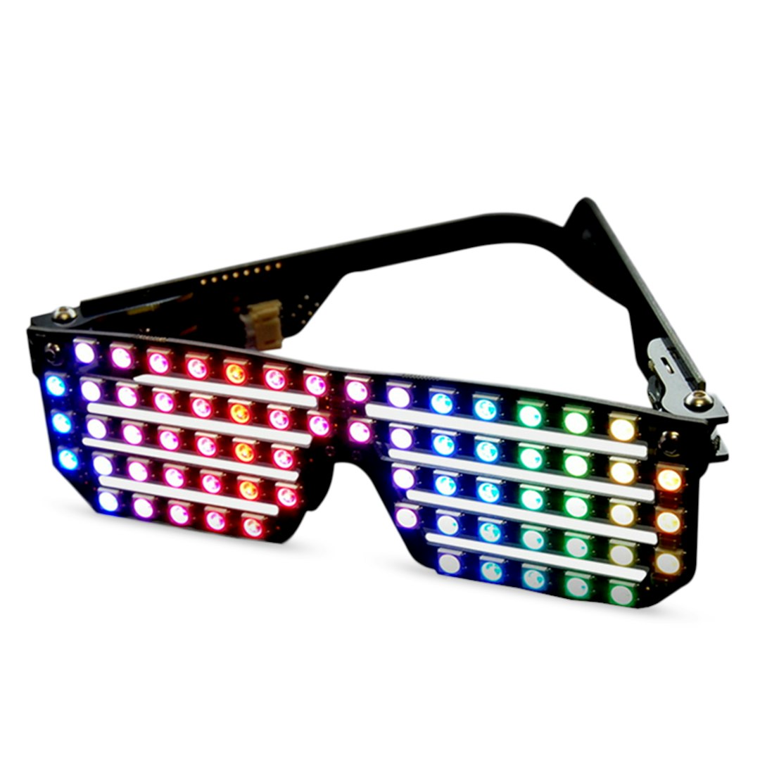2023 Led Sunglasses Party Programmable Luminous| Alibaba.com