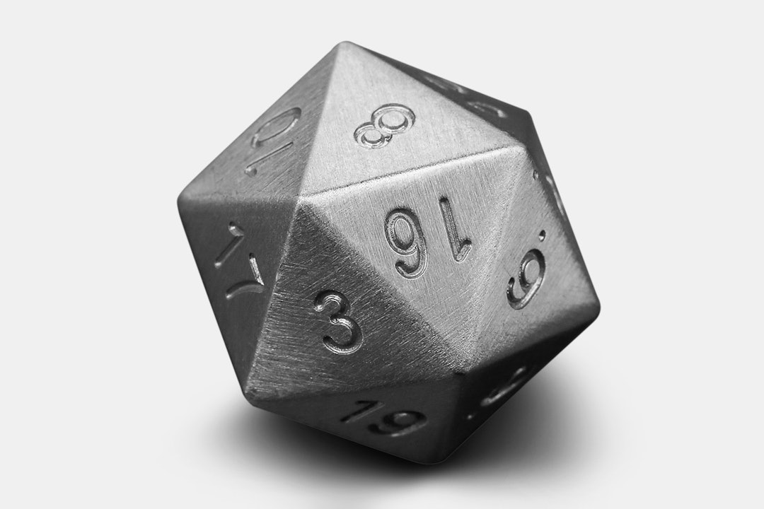 Machined Stainless Steel or Tungsten D20