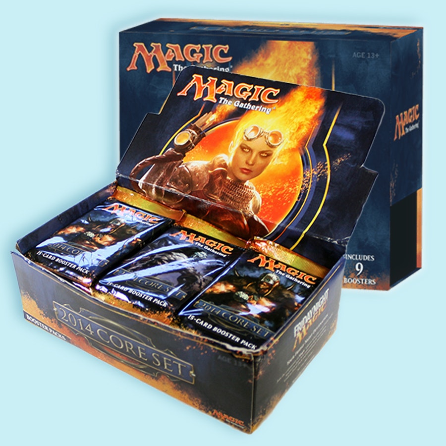 new sealed 9 boosters CANADA SELLER fat pack M14 MAGIC 2014 CORE 