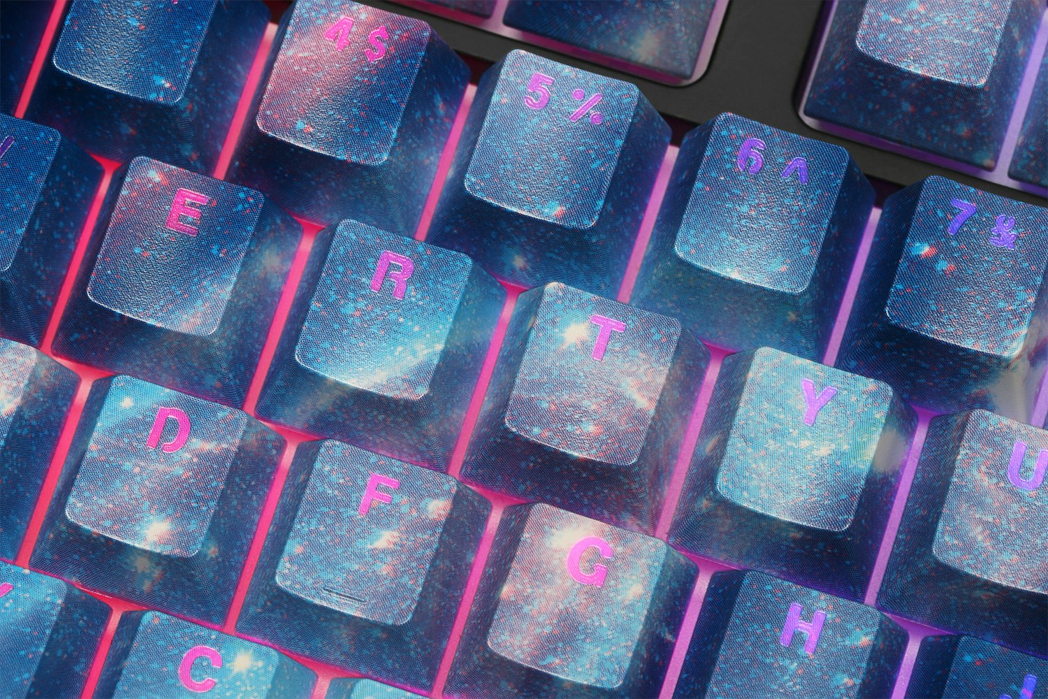 Major Stars ABS Backlit Shine-Through Keycap Set