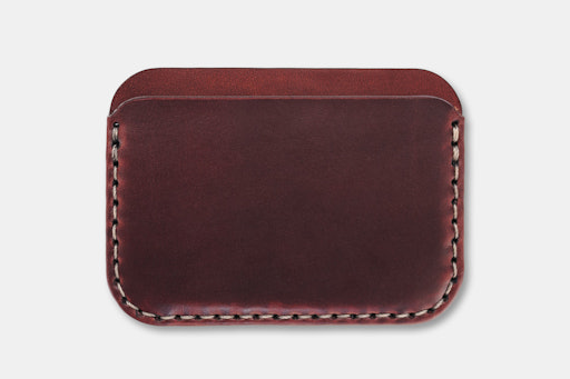 MAKR Horween Leather Round Wallet