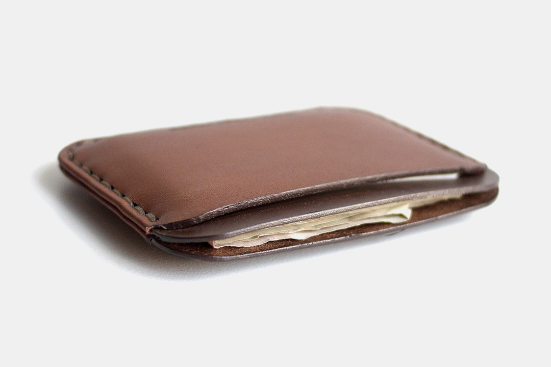 MAKR Horween Leather Round Wallet