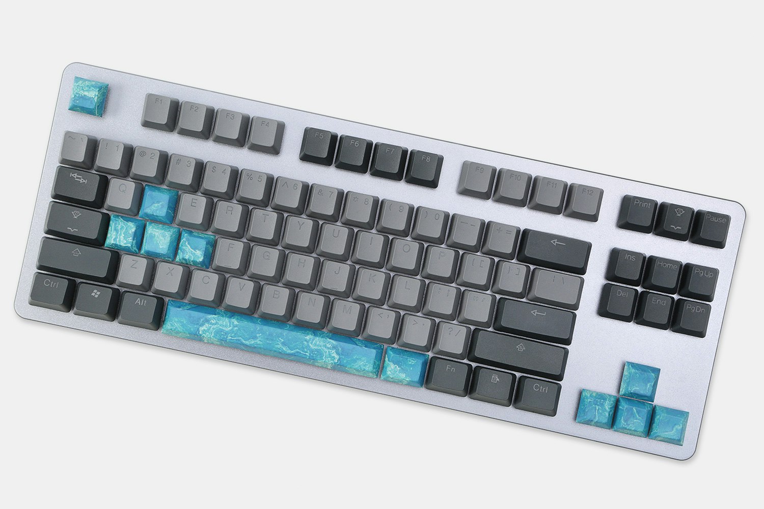 Marble DSA Spacebar + WASD + Arrows Set