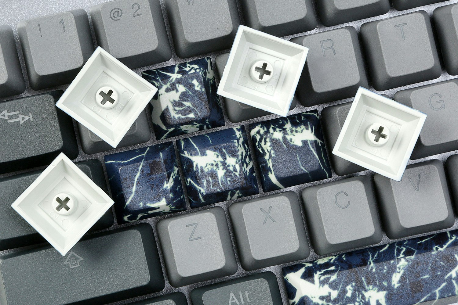 Marble DSA Spacebar + WASD + Arrows Set