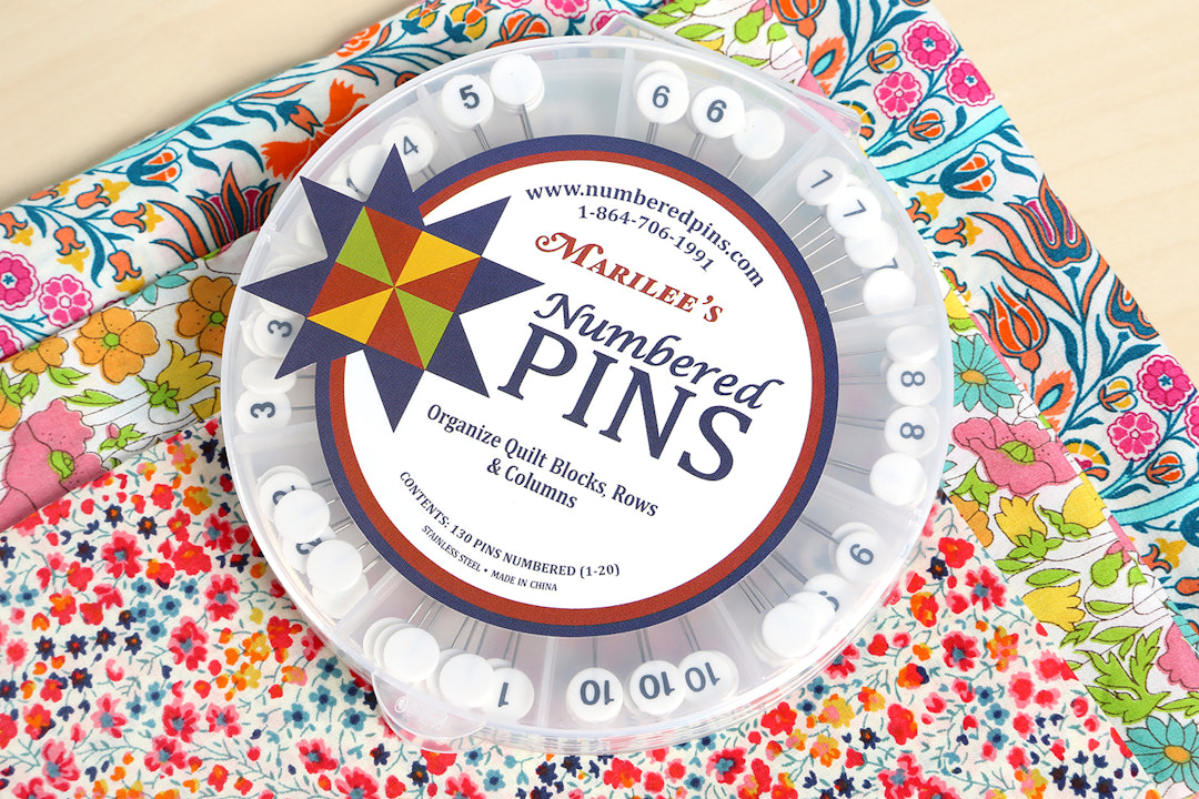 Marilee's Numbered Pins (Set of 2)