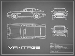 Aston Martin V8 Vantage - Gray