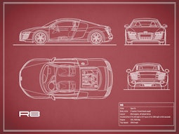 Audi R8 - Red