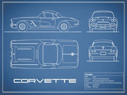 Corvette - Blue
