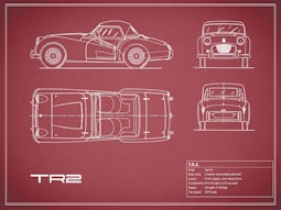 Triumph TR2 - Red