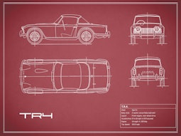 Triumph TR4 - Red