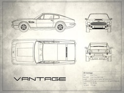 Aston Martin V8 Vantage - White