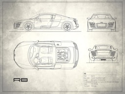 Audi R8 - White