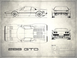 Ferrari 288 GTO - White