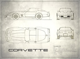Corvette C3 - White