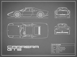 Porsche Carrera GTS - Gray