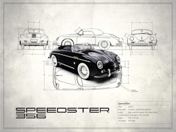 Porsche Speedster - White