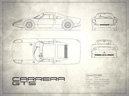 Porsche Carrera GTS - White