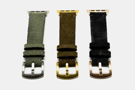 Martu Leather Suede Apple Watch Band