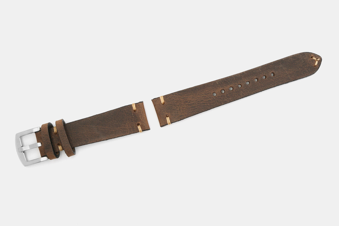 Martu Leather Vintage Leather Watch Strap
