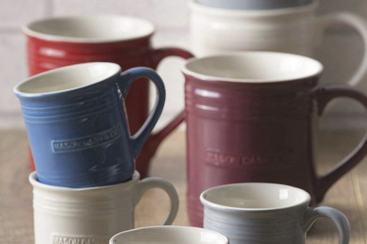 Mason Cash Original Ceramic Mugs (Set of 4)