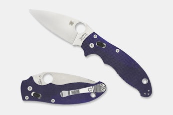 Spyderco Manix 2 – dark blue FRN handle + S110V blade