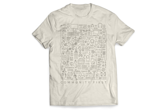 Massdrop "Community First" Icon T-Shirts