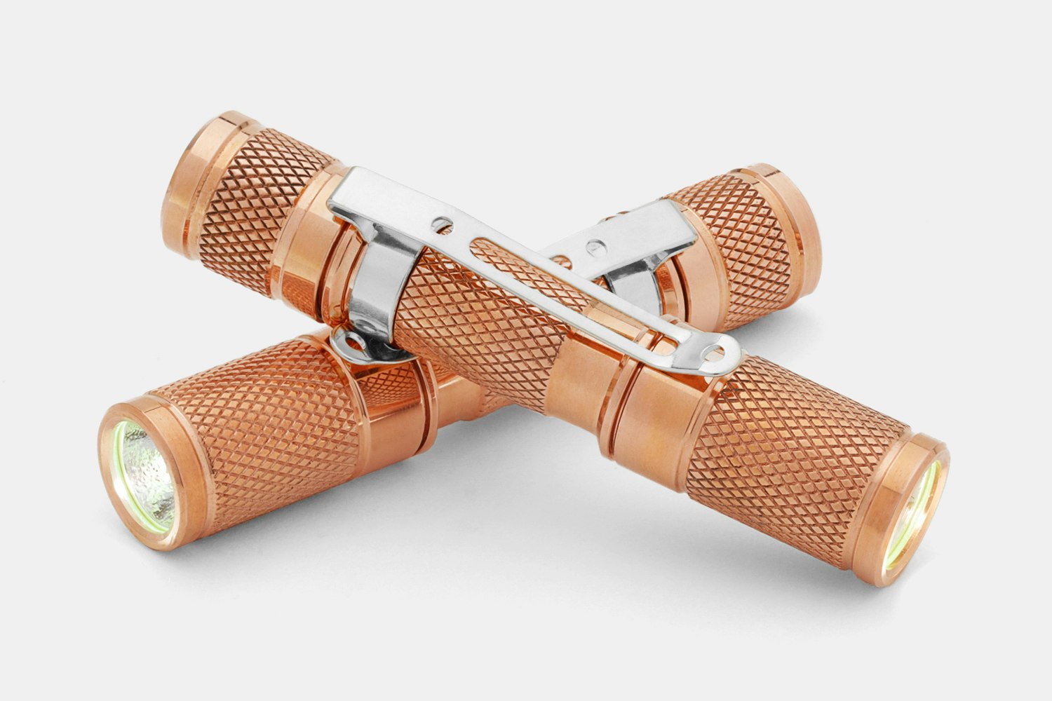 Drop Copper AAA Pocket Flashlight